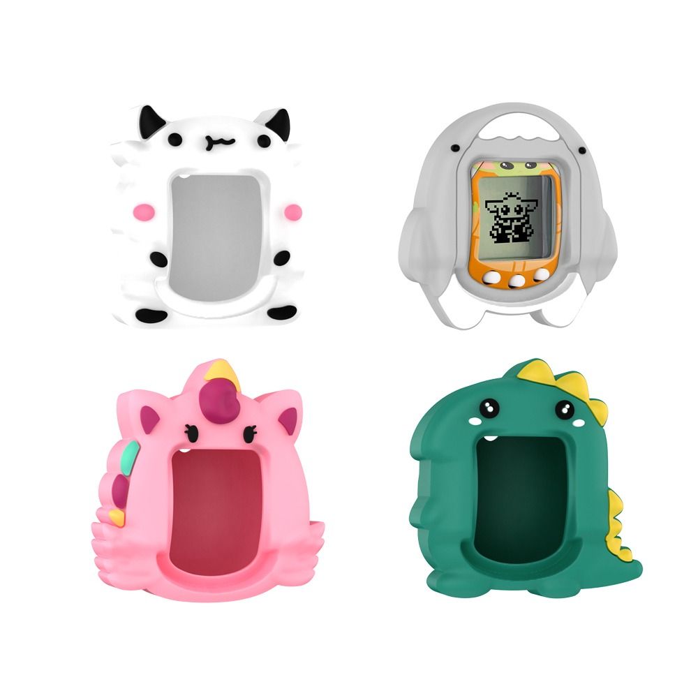 Tamagotchi Electronic Pet Virtual - Siliconen hoesje voor spelletjesconsole, cartoon-design, beschermhoes