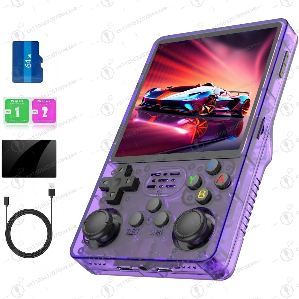 Retro Handheld Game Console R36S - R36s draagbare gameconsole, 15.000+ voorgeladen games,