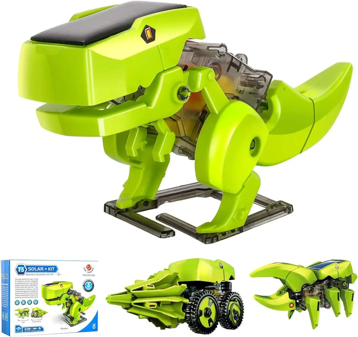 Stem Solar Robot Kit For Kids - Assembleren Solar Robot Kit 3 In