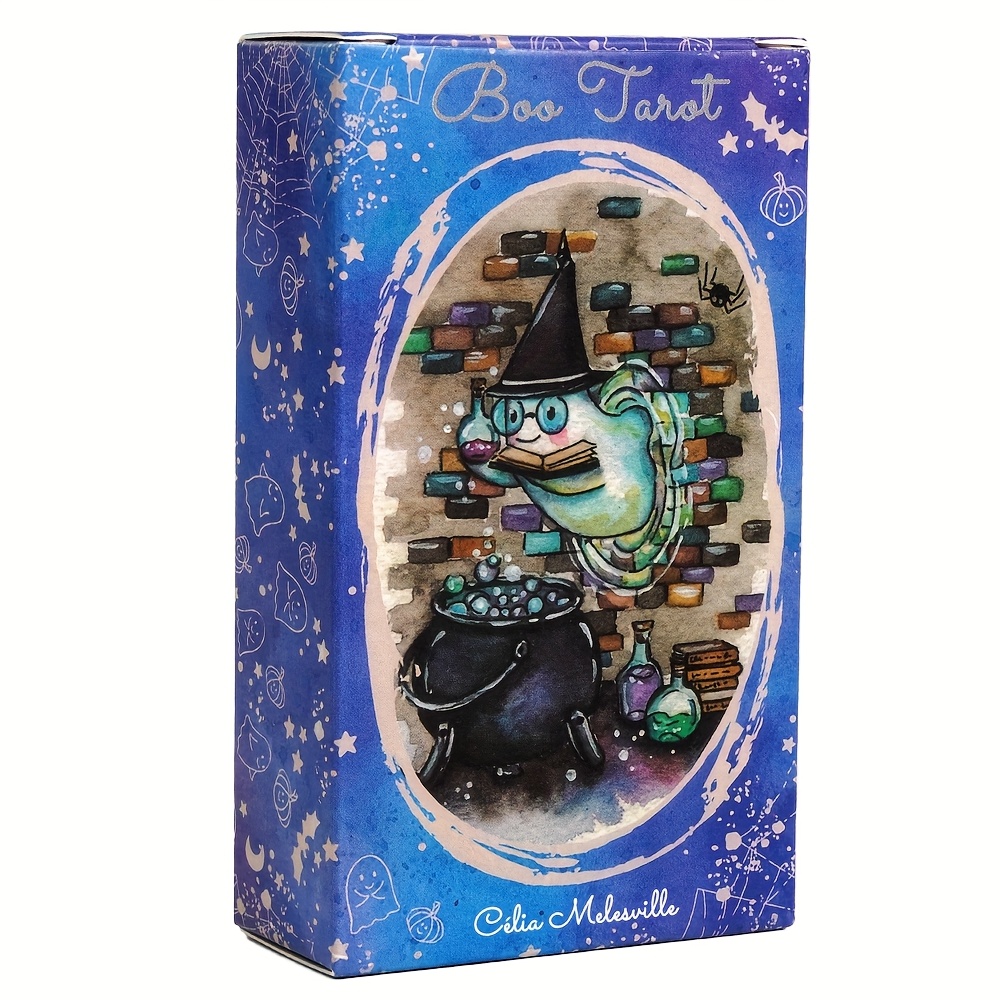 Tarot Cards Deck With Guidebook - Boo Tarot Deck Ghosts Ghost Leeskaart
