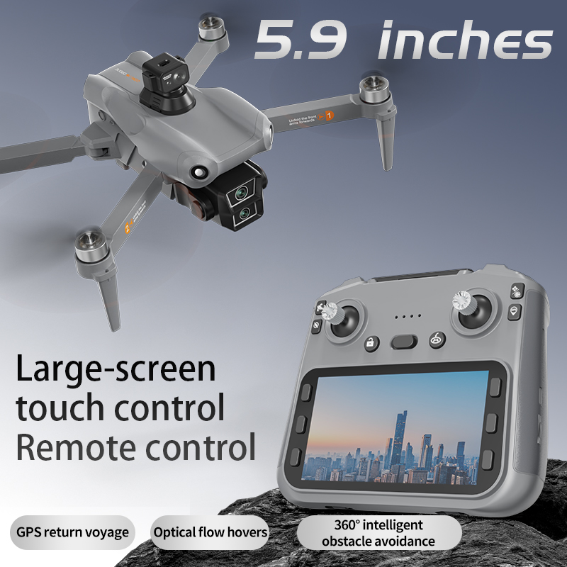Fpv Brushless Rc Drone 4K - L300 Pro GPS Professionele Drone Met