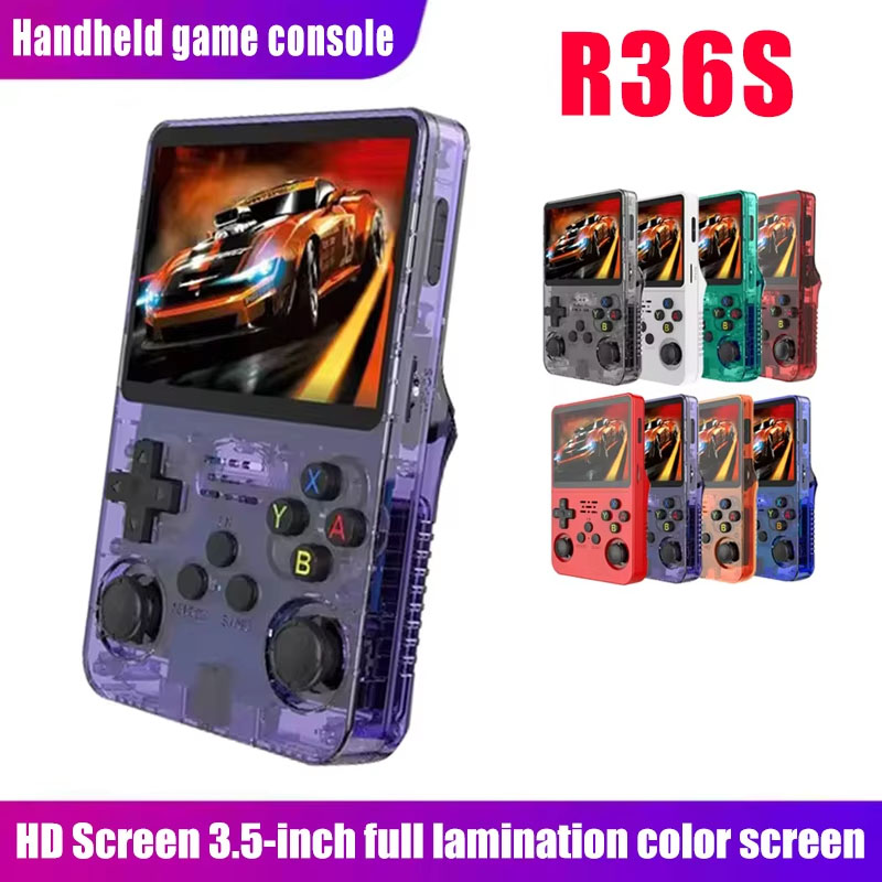 Retro Handheld Game Console R36S - R36s Nieuwe Handheld Game Console Open