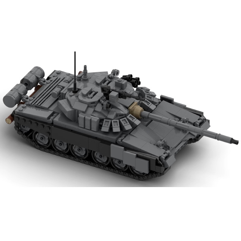 T-72AV Main Battle Tank-blokke - Lego Compatible Military Tank recensie en prijs
