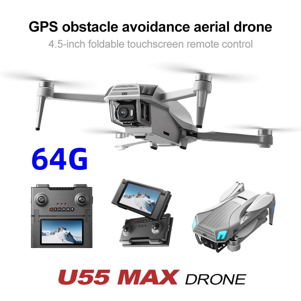 NCZOBOE U55 Drone Professionel - Fpv Brushless Rc Drone 4K recensie en prijs