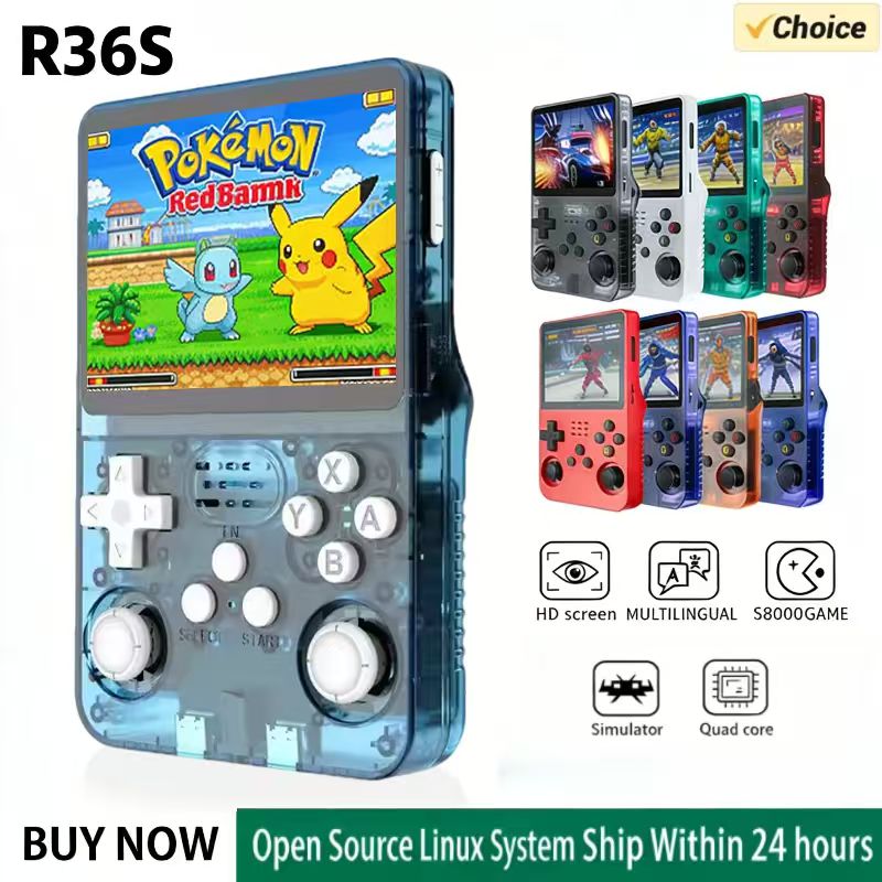 R36S Handheld Game Console ARK - Retro Handheld Game Console R36S recensie en prijs