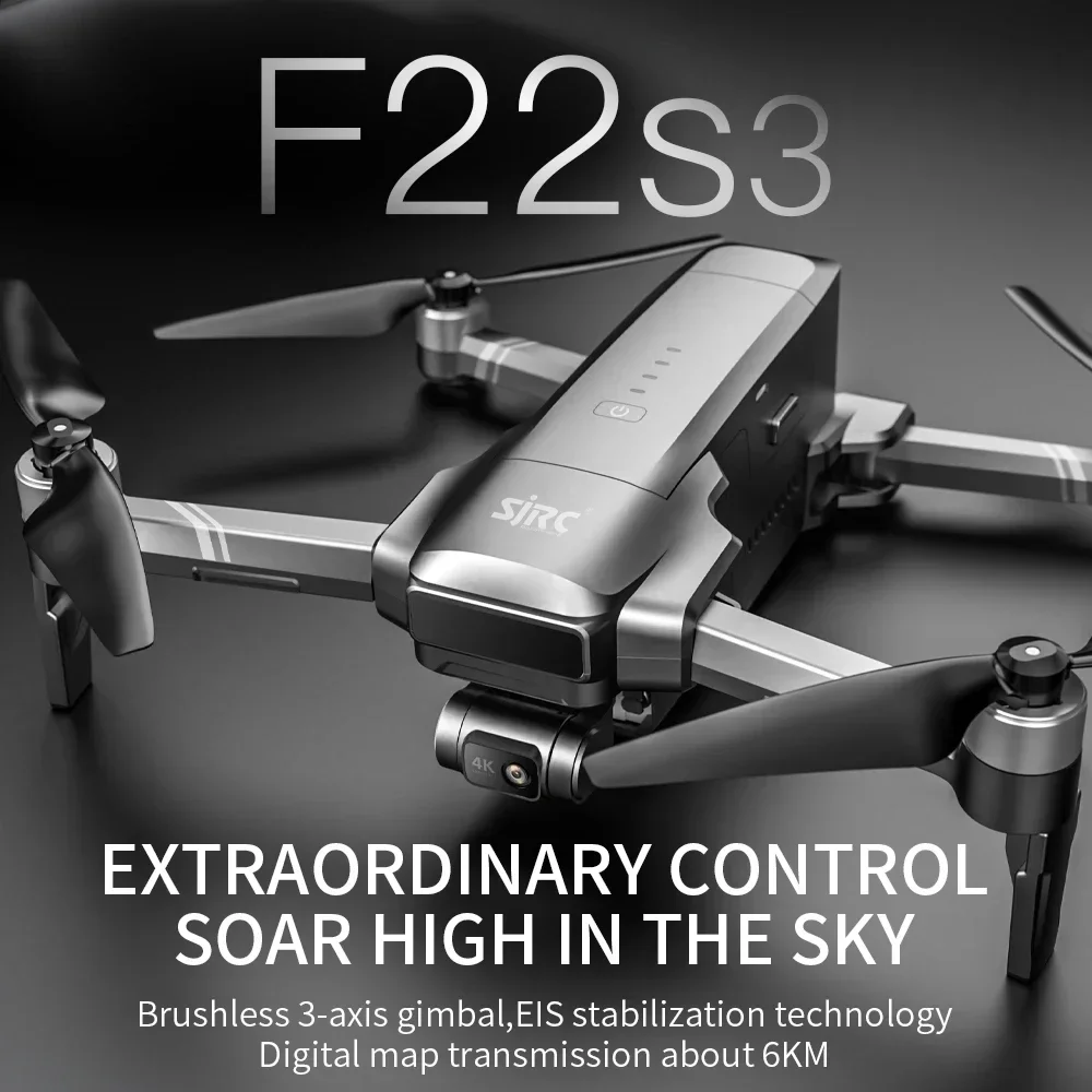 SJRC F22 S3 pro Opvouwbare RC  - Fpv Brushless Rc Drone 4K recensie en prijs