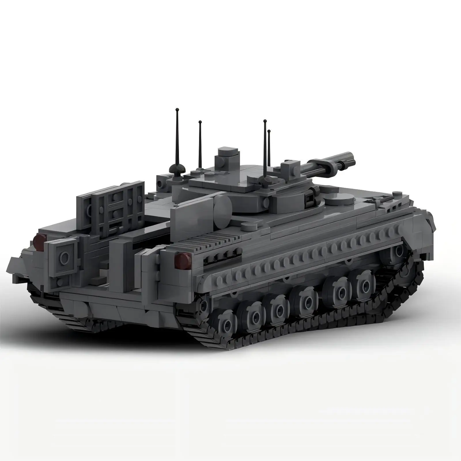 Militaire Oorlogsserie Leger T - Lego Compatible Military Tank recensie en prijs