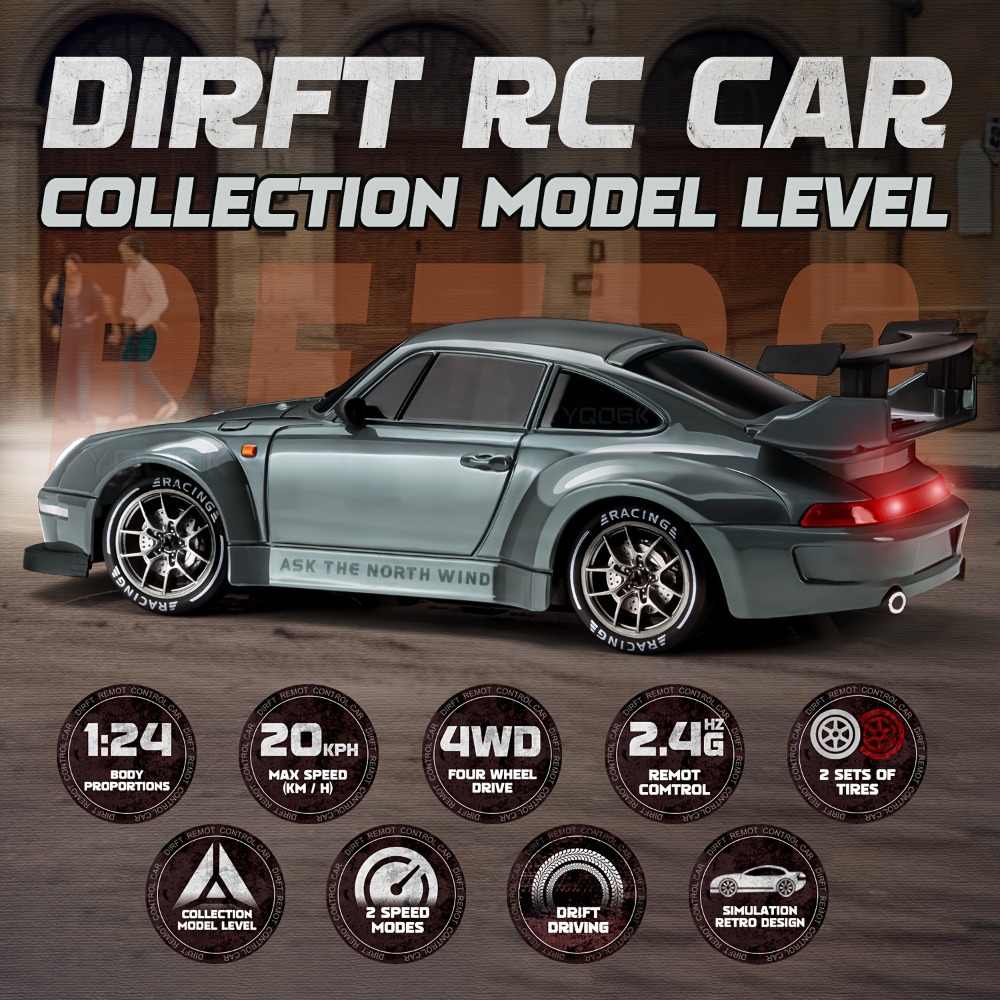 2.4G afstandsbediening RC Drif - Rc Drift Car 1 24 Scale 4Wd recensie en prijs