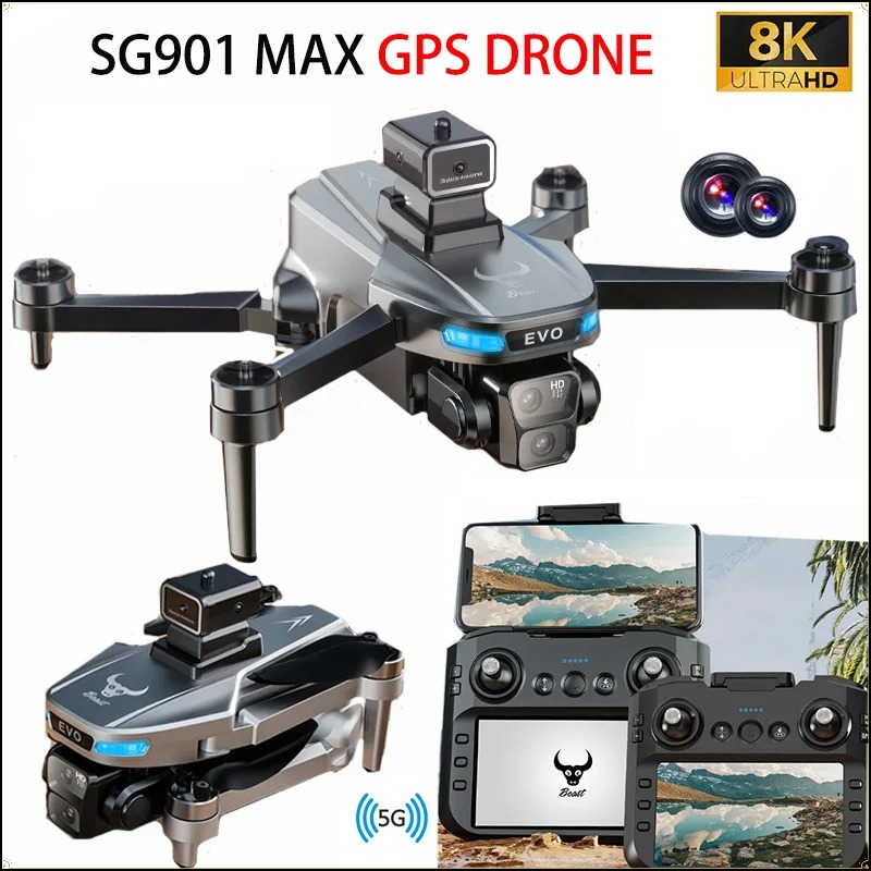 Drone 8K Professionele GPS HD  - Fpv Brushless Rc Drone 4K recensie en prijs