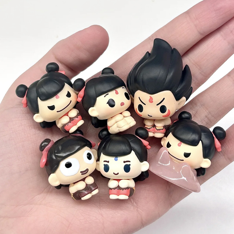 Ne Zha 2 Sit In A Row-serie Bl - Anime Action Figure Blind Box recensie en prijs