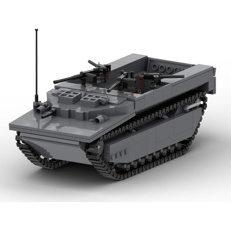 LVT-4 Moderne Militaire Tanks  - Lego Compatible Military Tank recensie en prijs
