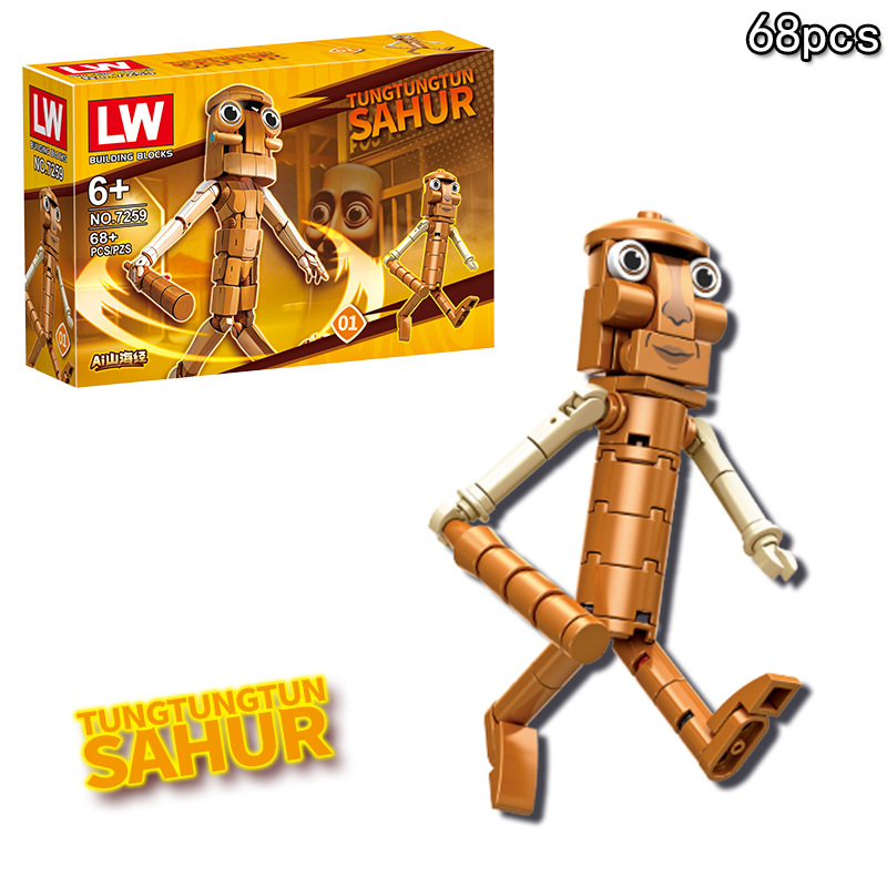 Anime Italiaanse Brainrot Tral - Anime Action Figure Blind Box recensie en prijs