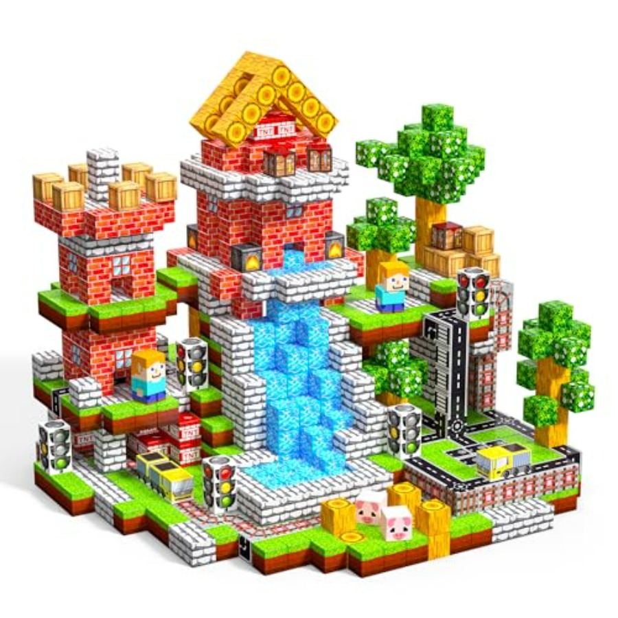 100 stuks magnetische blokken, - Magnetic Building Tiles Set 100Pcs recensie en prijs