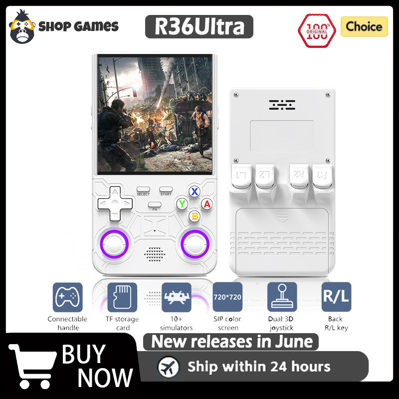R36 Ultra Open Source R36S Vid - Retro Handheld Game Console R36S recensie en prijs