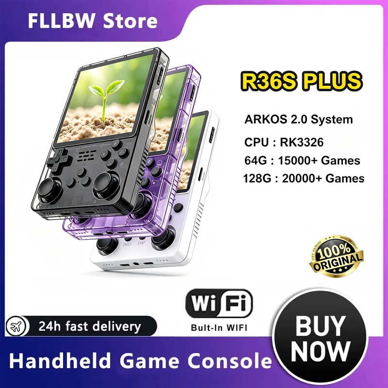 FLLBW Originele Arkos R36s Plu - Retro Handheld Game Console R36S recensie en prijs