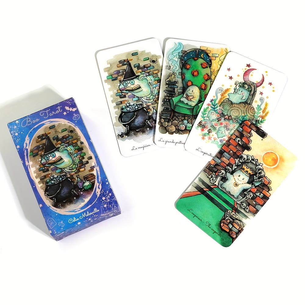 Boo Tarot Deck Ghosts Ghost Le - Tarot Cards Deck With Guidebook recensie en prijs