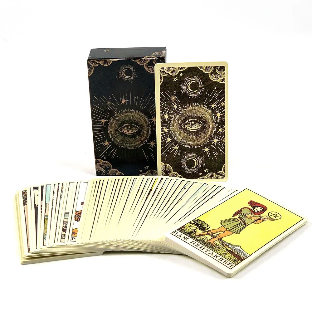 Russische editie Tarotkaarten  - Tarot Cards Deck With Guidebook recensie en prijs