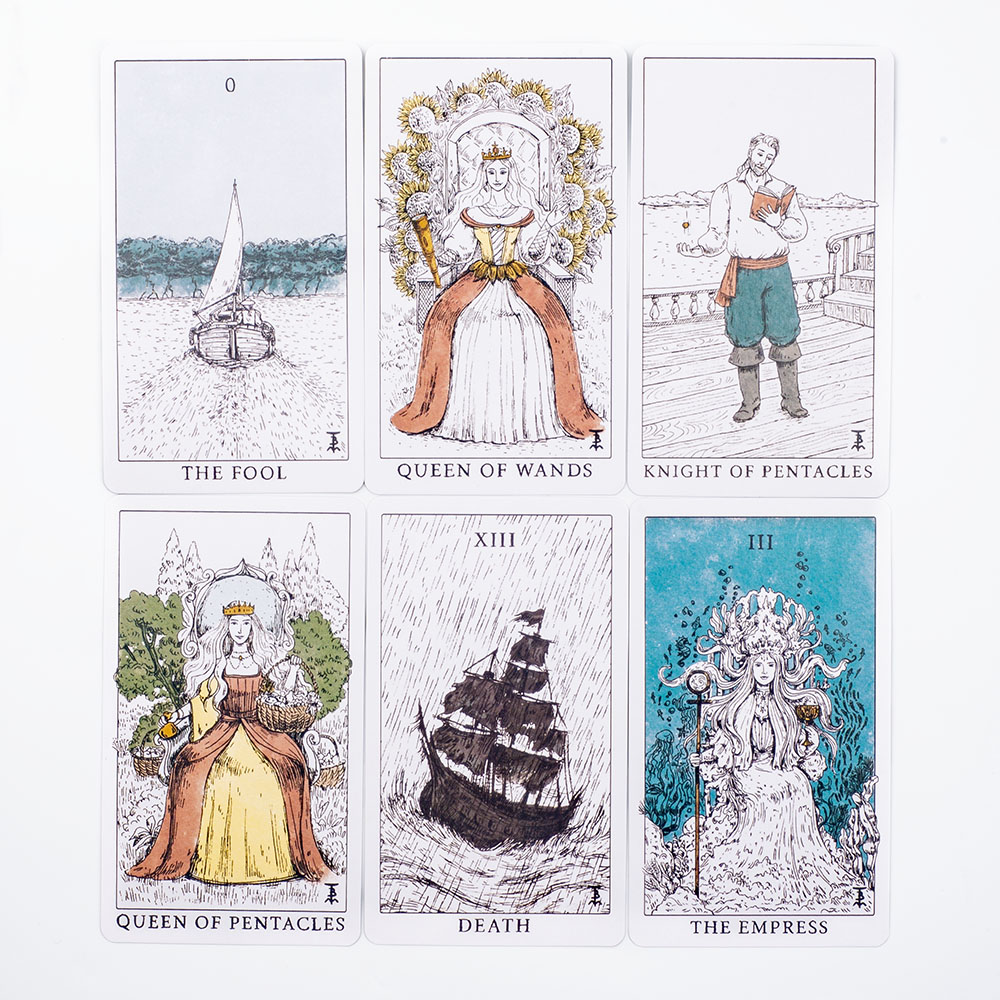 Oceaanthema Storm Tarot Deck 7 - Tarot Cards Deck With Guidebook recensie en prijs